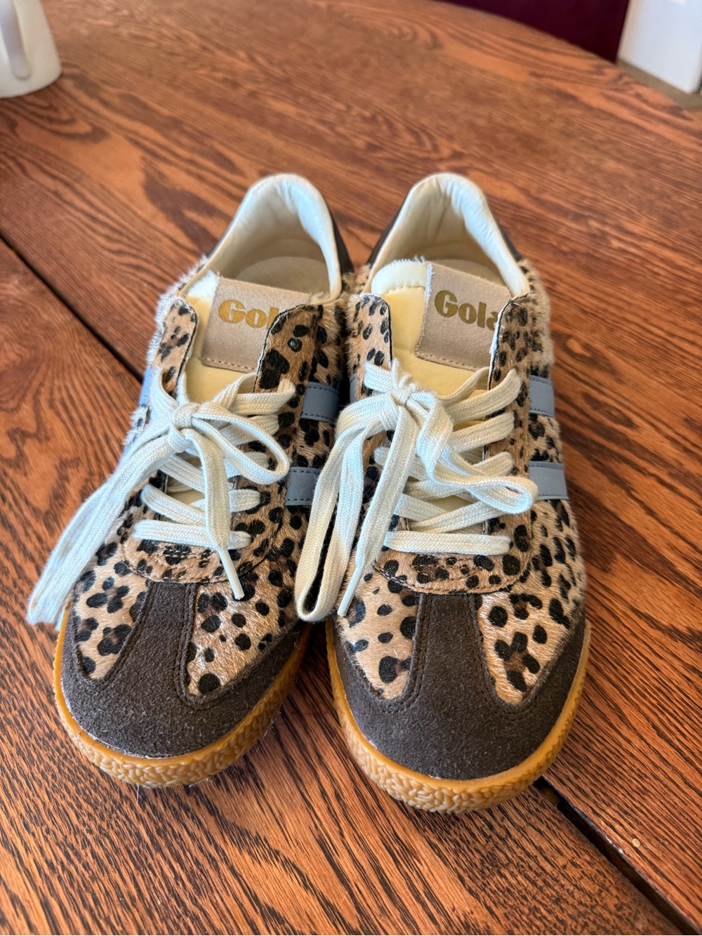 Gola/Anthropologie leopard sneakers
